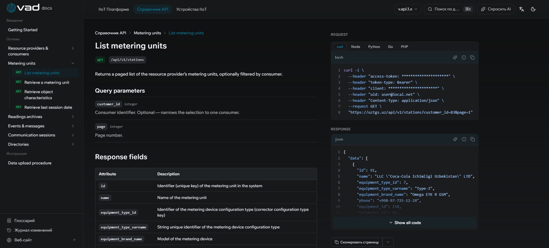External integrations