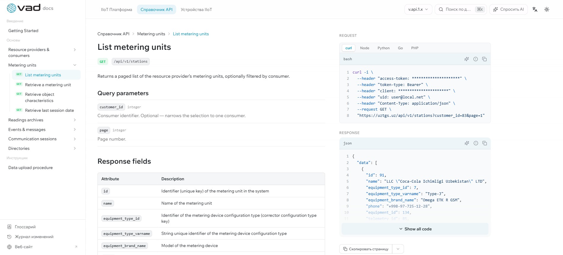 External integrations